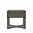 Arcadia Wood Finish X-Base End Table With Drawer Storage-814178371