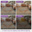 Tapis oriental oriental orange / brun / bleu lavable à la machine antidérapant-109159506