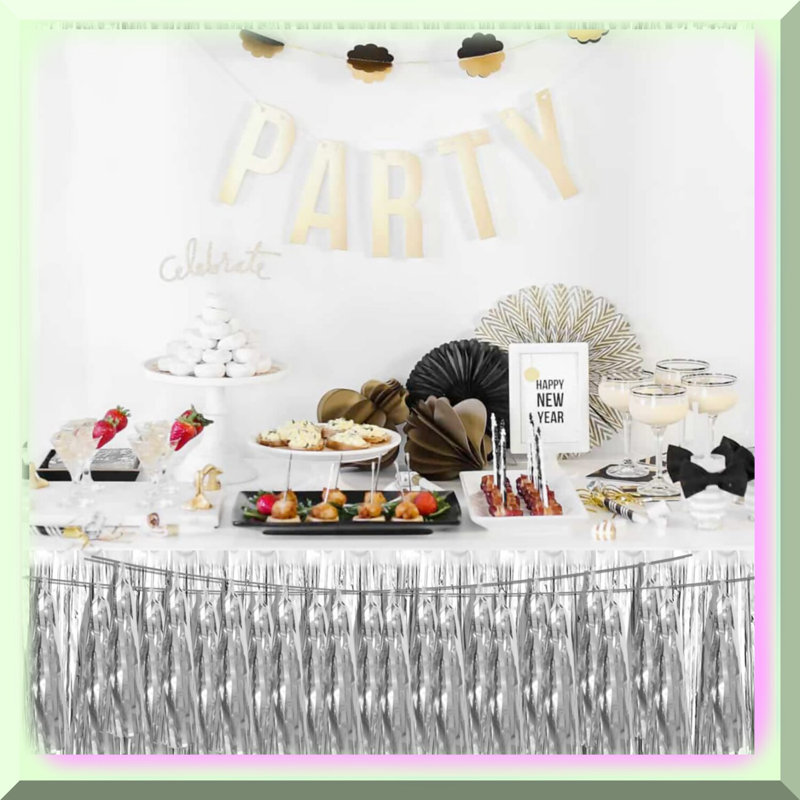 Gold Glitter Farewell Celebration Banner Set