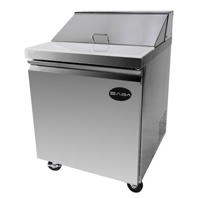 One Door Sandwich 27.5"" W x 29.5"" D Prep Station -  SABA, SPS-27-8