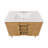 Bron 36" Freestanding Bathroom Vanity in Golden Oak with 3-Hole Widespread Sink Top-105680447-121538969-121538970