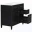 Meuble-lavabo autoportant avec tiroirs et tablette-823439217