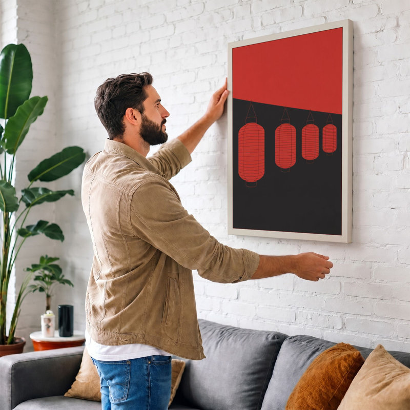 Print, 30x20 - 76.2 x 50.8 cm, Taupe Border