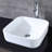 Aldesina 60'' Double Bathroom Vanity with Glass Top