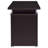 Rochelle Cappuccino 2-Drawer Office Computer Desk-1429781510
