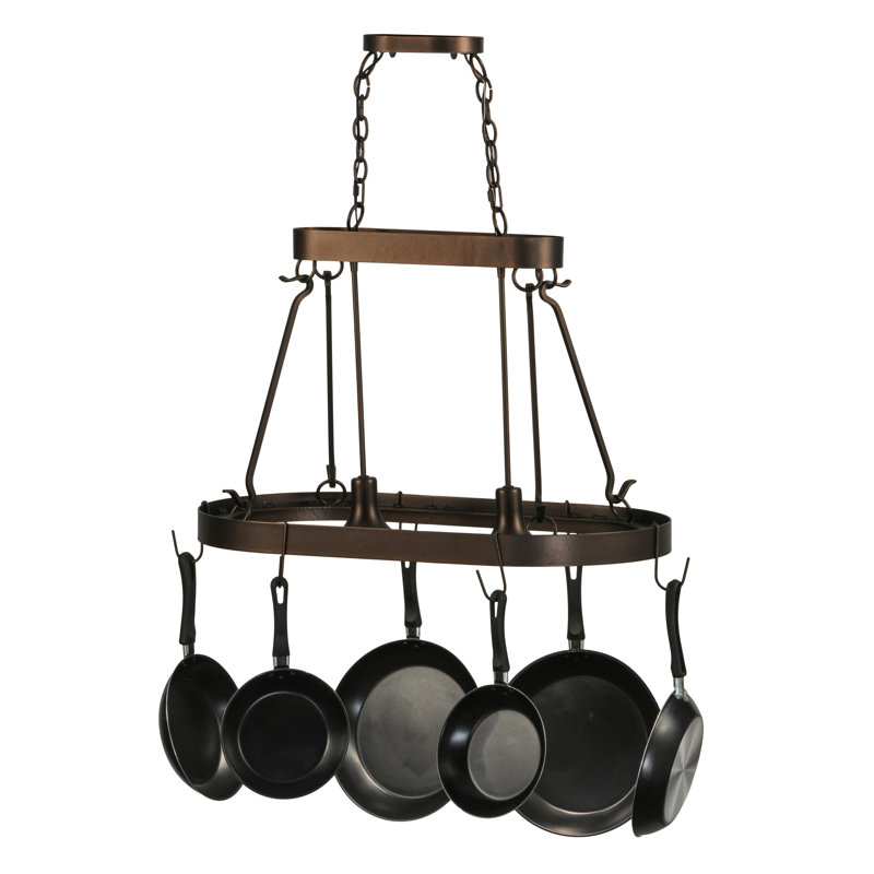 Harmony Handcrafted Hanging Pot Rack