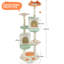 Size Cat Paw-Shaped Play Tower-429770070