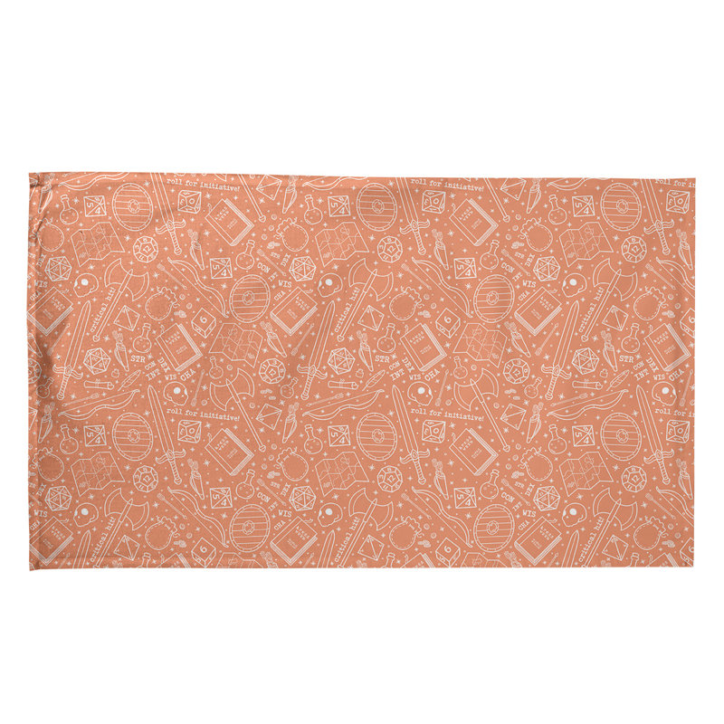 Mcguigan Tea Towel Kitchen Towel, Poly Twill, Beige/White
