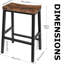 Tasleema Upholstered Bar Stool