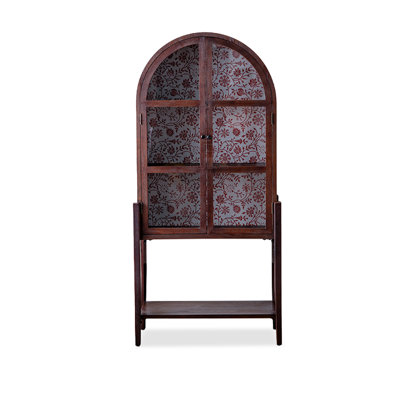 Nut-brown Solid Wood Display Cases