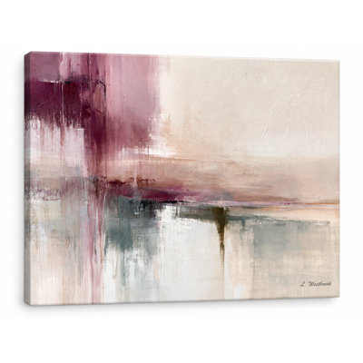 Plum Veil Abstract Wrapped Bisou