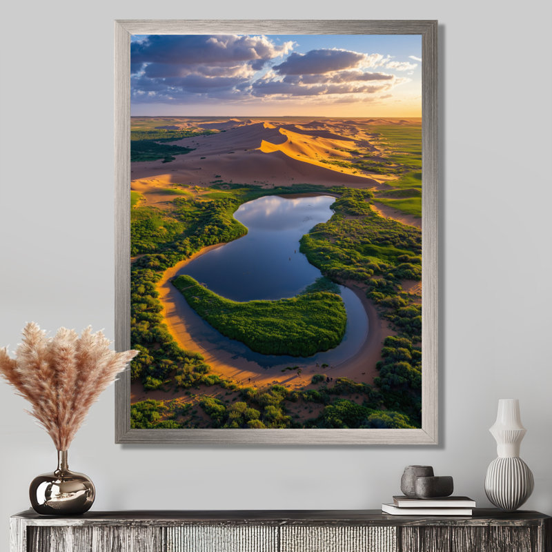 Wycombe - Landscapes Canvas Prints, H 40 po x l 30 po, Argent argent, Reproduction encadrée sans passe-partout