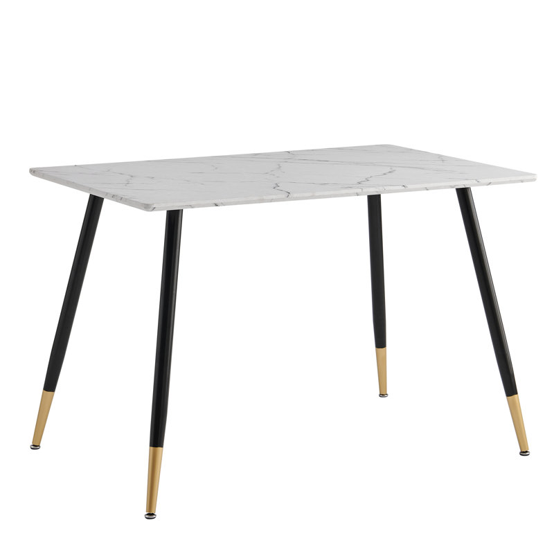 Ambreal Dining Table, White