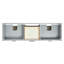 ARIEL Kelly 73 Double Sink Bathroom Vanity with Pure Quartz Top-1698108947-1698108945-1742192967