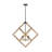 Yasmim 4 - Light Square / Rectangle Chandelier