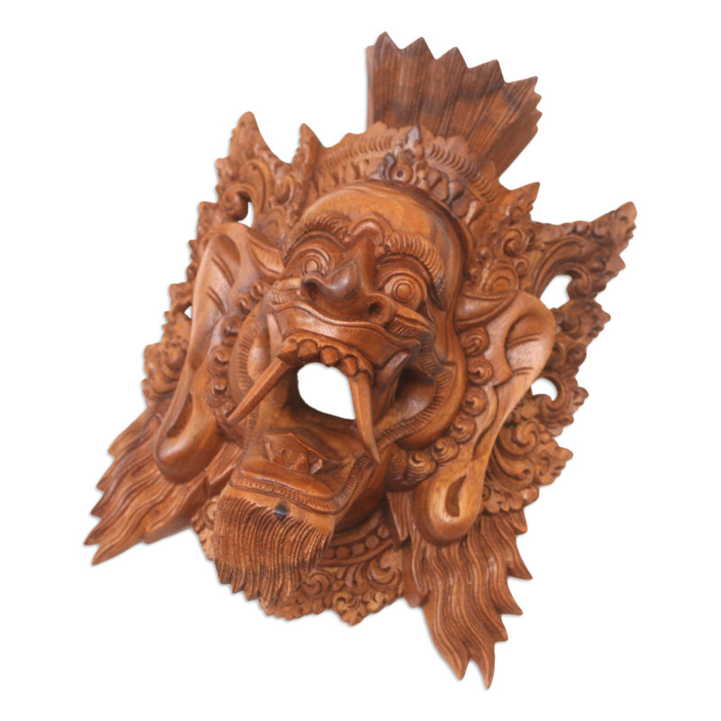 Judge of the Netherworld Wood Mask