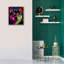  «Shiba Close Up» par Dean Russo, art mural sur toile, 20 po x 24 po