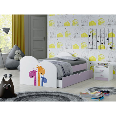 Shaddix European Toddler (80 X 160cm) Cabin Bed with Storage Included