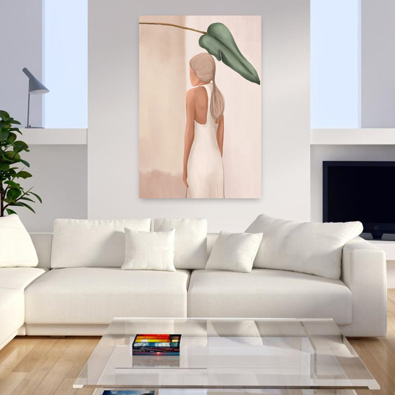 Art contemporain abstrait contemporain, H 48 po x l 32 po