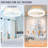 19.7 inch Small Ceiling Fans with Lights and Remote-1955967933-1955967923