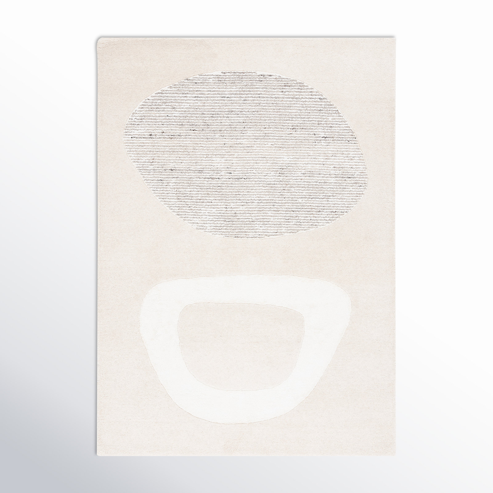 Mullen Hand Tufted Rug, Rectangle 3' x 5'