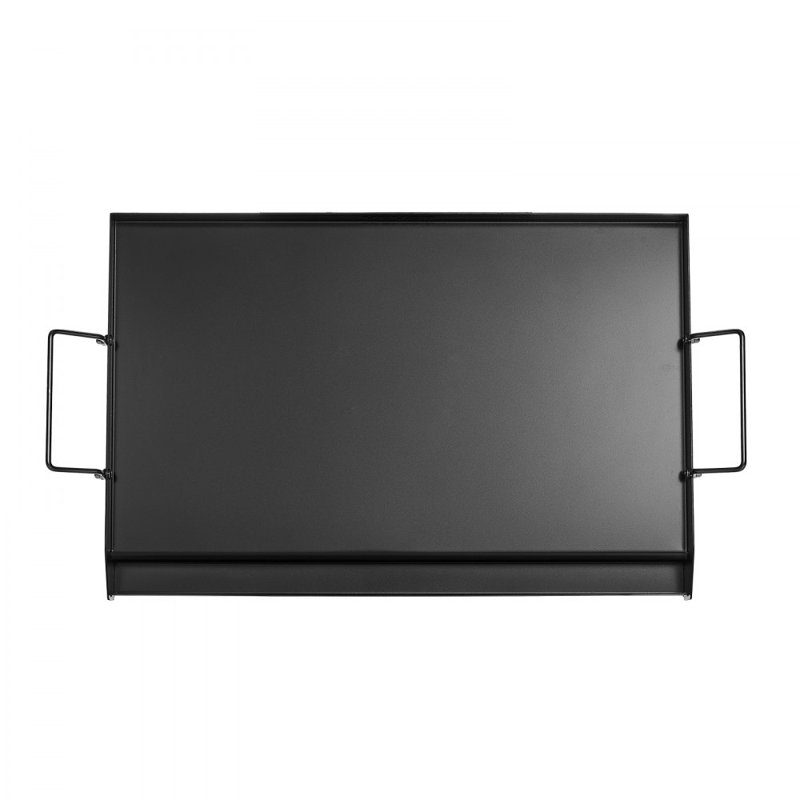 Flat Top Griddle Carbon Steel Universal BBQ Grill Pan Cookware, 24" x 14"