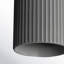 Luminaire suspendu cylindrique en béton à 1 lumière à intensité réglable Calcott-535834809-536083013