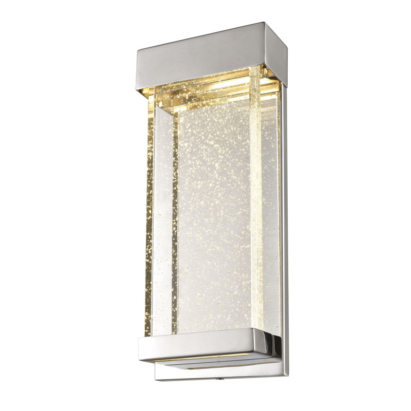 Plafonnier encastré 1 lumière del chromée Caladoc