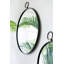 Miroir mural circulaire, miroir décoratif