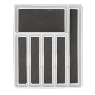 6 Compartment Multi-Purpose Drawer Organizer
