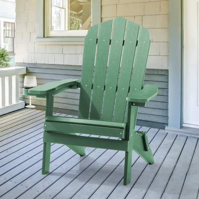 Chaise Adirondack pliante en plastique Sheredan