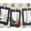 Elestine Black Wicker / Rattan Matte Picture Frame - Set of 10