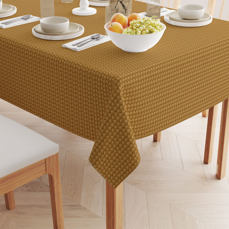 Vytis Geometric Square Tablecloth, 104" x 60"
