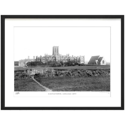 Castletown, College 1897 by Francis Frith - Single Picture Frame Print