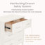 Commode 4 tiroirs avec plateau à langer Delta Children Classic - Certifié Greenguard Gold-126707183