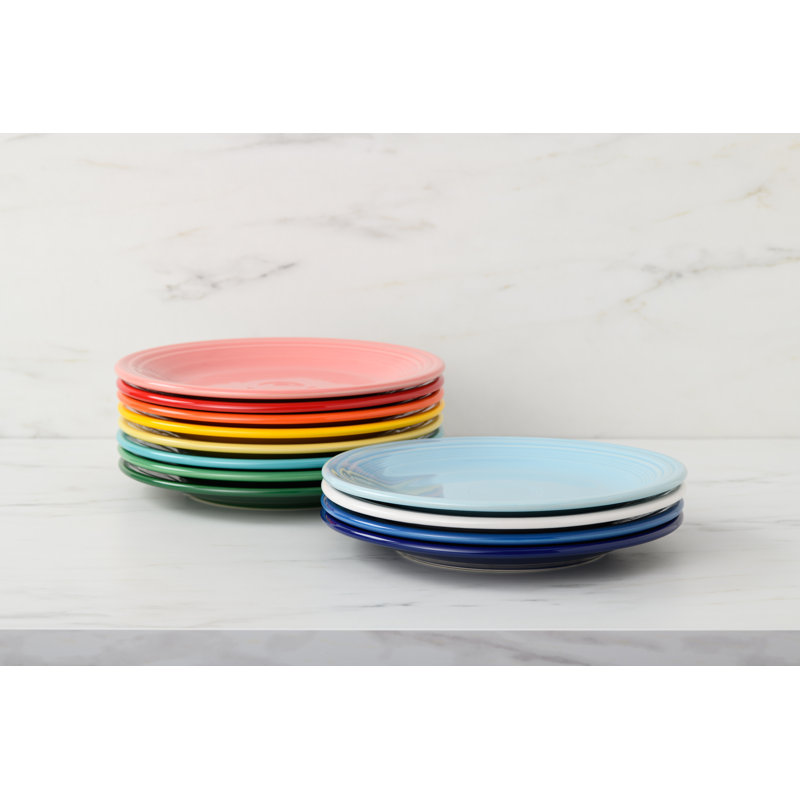 Fiesta Classic Rim 10 1/2 Inch Dinner Plate, Poppy