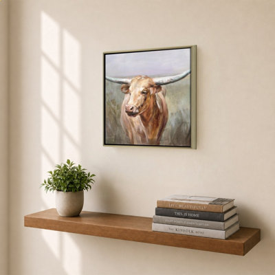 «Big Sky Longhorn» par Danhui Nai, impression sur toile