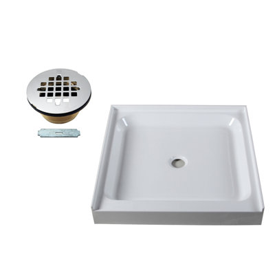 36'' W 36'' D Square Single Shower Base
