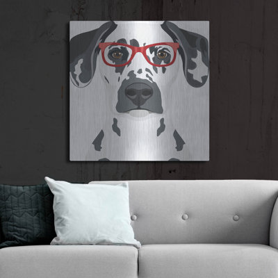 «Dalmatian Porter des lunettes Hipster» par les affiliés Furbaby