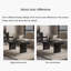 Table de salon de forme irrégulière en marbre-354584484