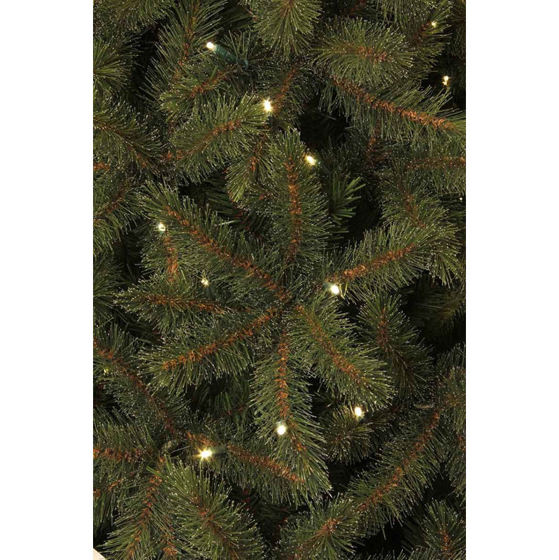 155cm H Lighted Artificial Fir Christmas Tree