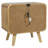 Winston Light Ash 2-Drawer Nightstand Bedside Table