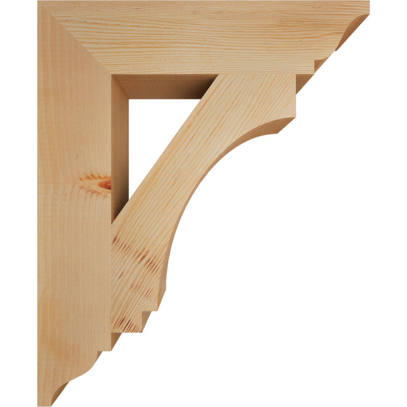 Support impérial traditionnel, H 18 po x l 3,5 po x P 22 po, Douglas (lisse)