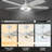 Gatha 56'' Ceiling Fan with LED Lights-581072864-581072867-581072876