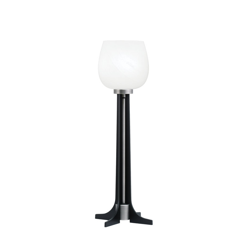 Barnkine Metal Table Lamp, Graphite/Matte Black