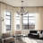 Modern Black Iron Branch Chandelier, 6-Light E12 Pendant Light With Adjustable Chain For Dining Room, Living Room, Kitchen, Sloped Ceiling Compatible