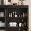 47.2"W Sideboard With 4 Glass  Door