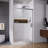 44-48"W X 74"H Shower Door  - Aluminum Sliding Opening Shower Door With Premium 5/16 " (8Mm) Thick Tempered Glass-122071503