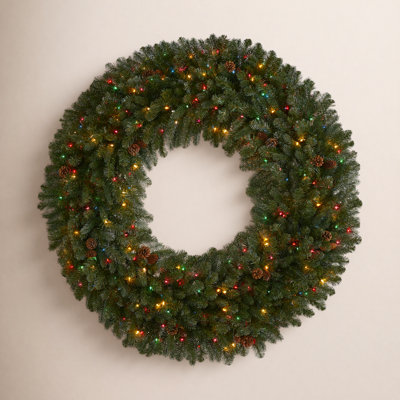 60'' Lighted Wreath