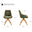 Blue Elephant Side Chair and Task Chair-278490323